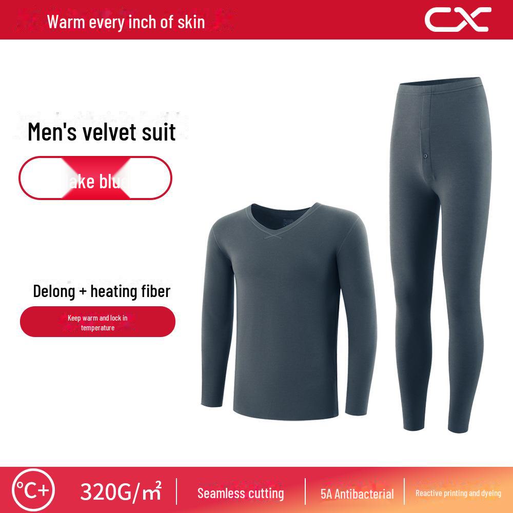 Мужской и женский термобелье из немецкого бархата - плюс бархат, плотный, теплый, приятный для кожи