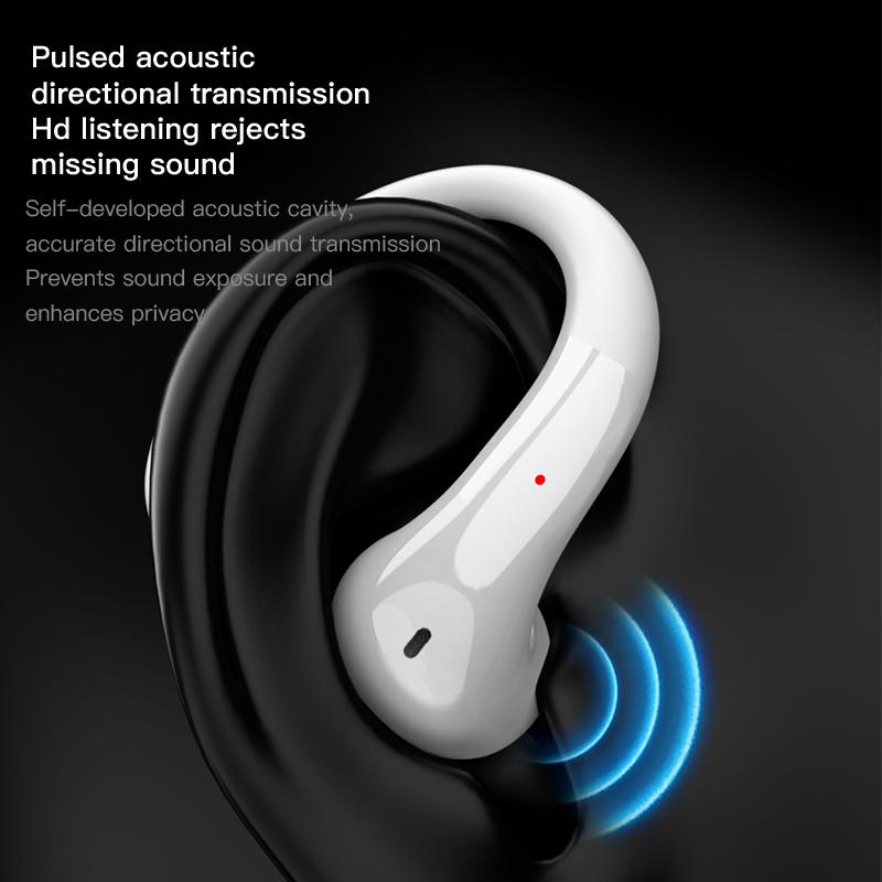 Беспроводная Bluetooth-гарнитура HD-качество звука Стерео Bluetooth 5.4 Мини Высококачественные Вкладыши Защита от пота Для спорта Тренировки Зала