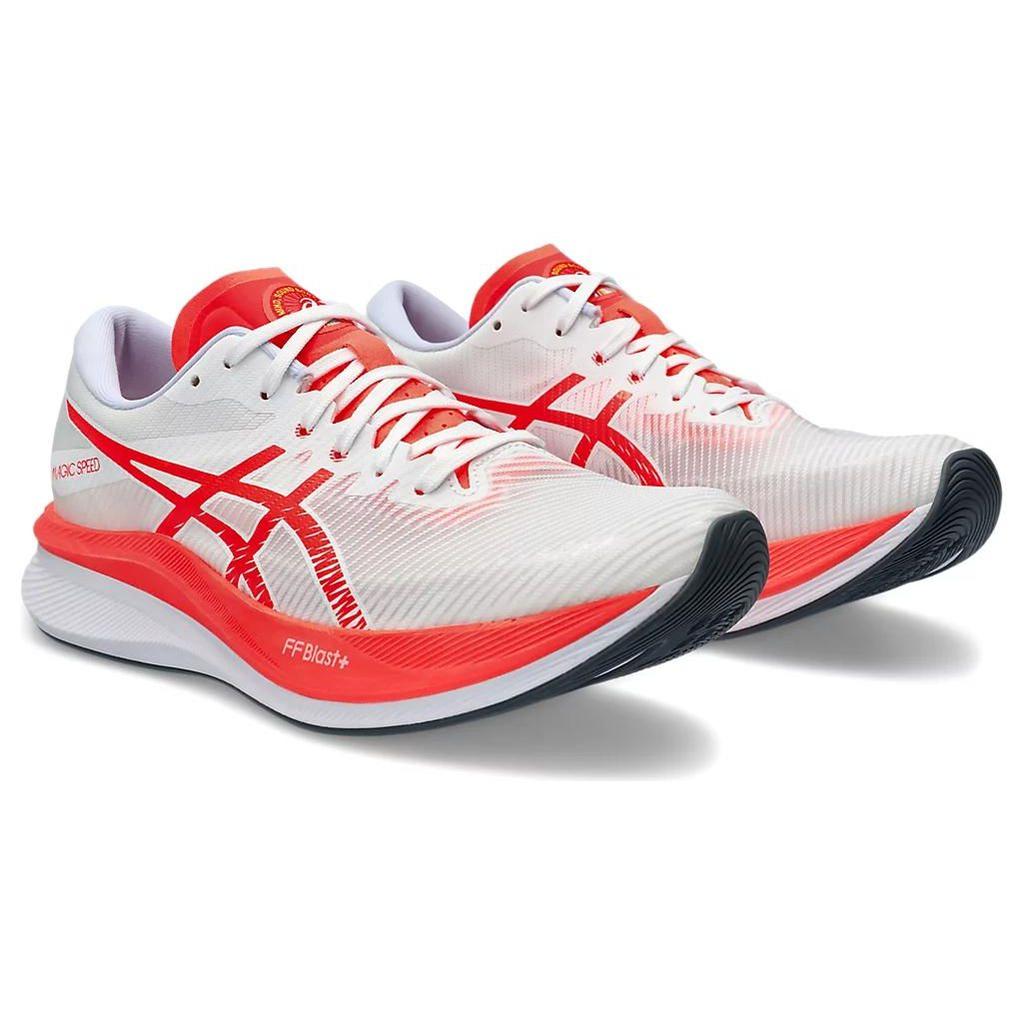 Asics Мужские кроссовки Magic Speed ​​3 White Sunrise Red 1011B848-100