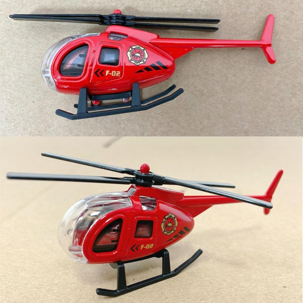 Kids Gift Zinc Zinc Alloy Airplane Model Diecast Helicopter Toy Simulation Helicopter Helicopter Model Toys