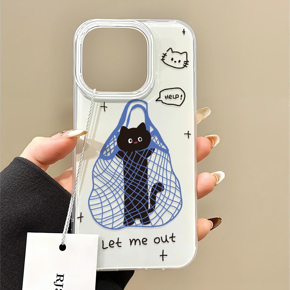 Расписной чехол для телефона для iPhone 12 13 15 16 iPhone 16 12 13 14 15 Pro 14 15 16 Pro Max Полное покрытие Противоударный Защита от отпечатков пальцев Свежий стиль Защитный чехол