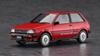 Hasegawa Toyota Starlet EP71 Si Limited Красный цвет Пластиковая модель 20660 1/24 (3-дверный) Среднесрочный