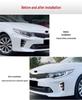 Доработка противотуманных фар Kia 2016-2018: Светодиодные дневные ходовые огни и блок-фара противотуманной фары.