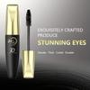 7D Silky Fiber Waterproof Mascara Black Mascara 24-Hour Long-Lasting Clump-Free & Smudge-Proof with Olive Brush for Voluminous Lashes