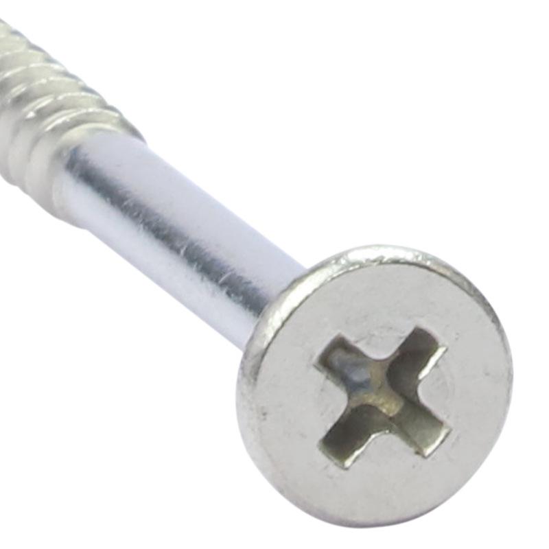 Удлиненные шурупы по дереву из нержавеющей стали M5 304 для ДВП и дерева, саморезы-гвозди с зубьями по дереву.