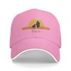 Men Women Walk for Peace Monks with Aloka Dog  Hats Cool Baseball Cap  Dad Hat Travel Headewear Adjustable Fit