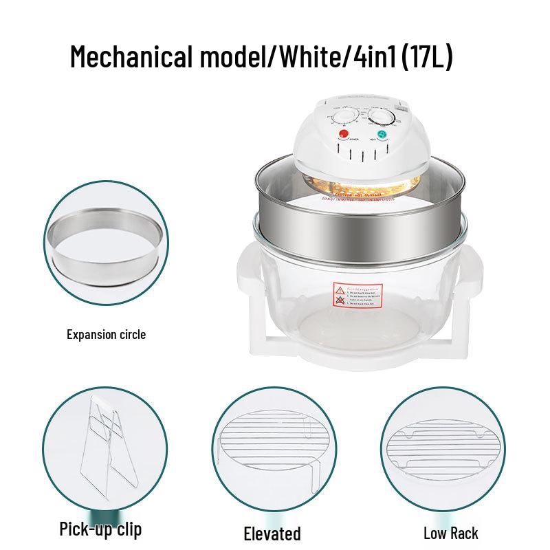 Стеклянная аэрофритюрница 110 В и галогеновая микроволновая печь - европейские, британские и американские стандарты