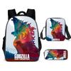 Мультяшная наплечная аниме-сумка пенал детский школьный рюкзак для ежедневного использования