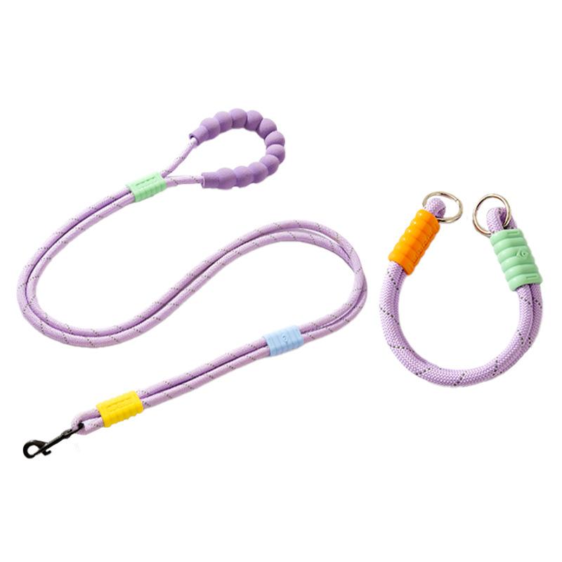 Bold Dog Nylon Cloud Bubble P Rope Средний и маленький поводок для собак Тедди с золотистой шерстью Взрывобезопасный поводок для домашних животных