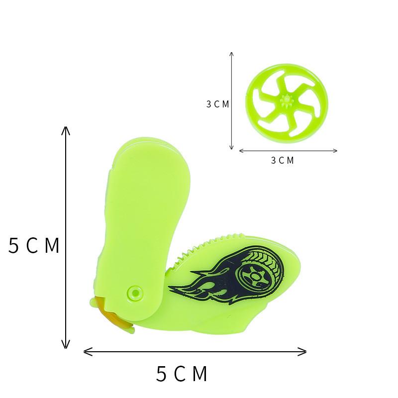 Игрушка Вращающийся Гироскоп Для Детей Настольная Боевая Игра Прочный Пластик Ручной