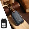 Подходит для автомобильного брелка Honda Civic Accord полностью закрывающееся кожаное защитное кольцо сумка для ключей материал коровья кожа
