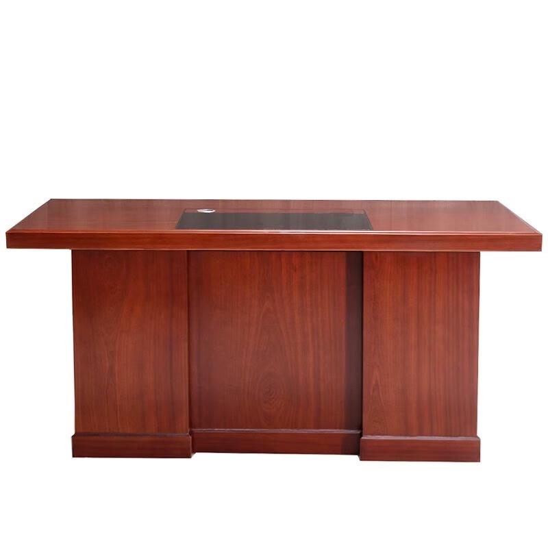 Jinyun 1.4M Classic Office Desk with Key Lock Storage