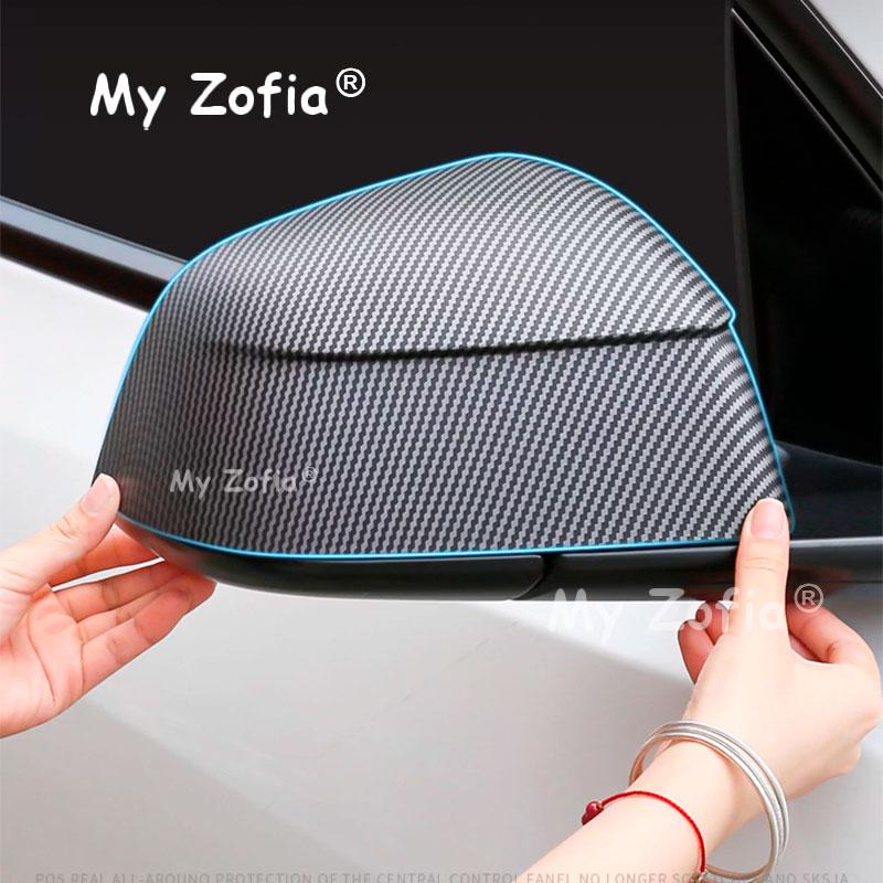 Car Rearview Mirror Cover For Tesla Model YL 2026 2027 Scratch-Resistant Smooth Rounded Edges Protective Shield Accessories