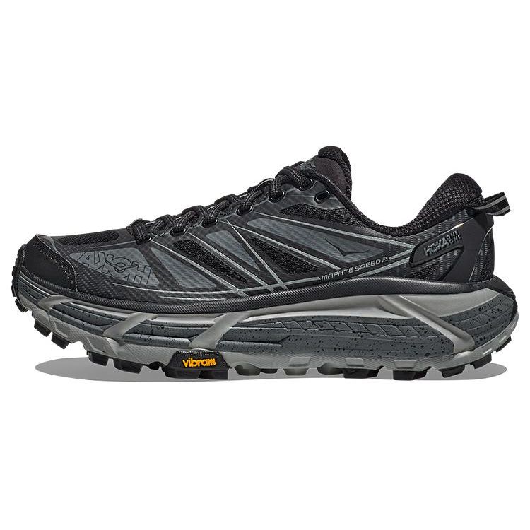 HOKA Mafate Speed 2 Black Castlerock Unisex Sneakers 1126851-BCSTL