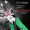 Multifunctional Electrician Pliers 8-inch Pointed Wire Stripping Pliers Pliers Professional Steel Wire