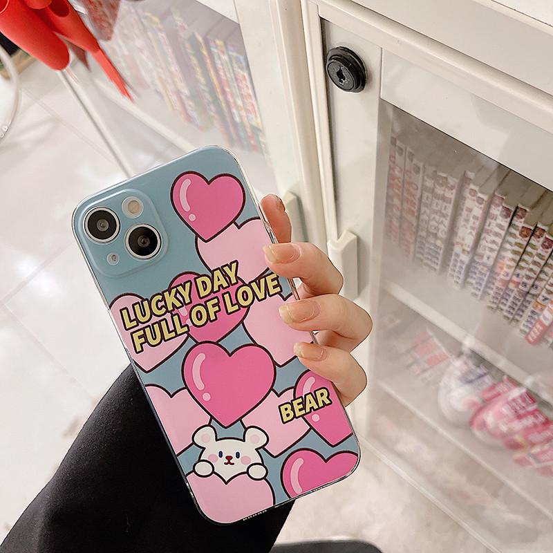 Чехол Zhitai Cartoon для Apple 15, iPhone 14, Huawei Mate60, OPPO, Meizu - прозрачный