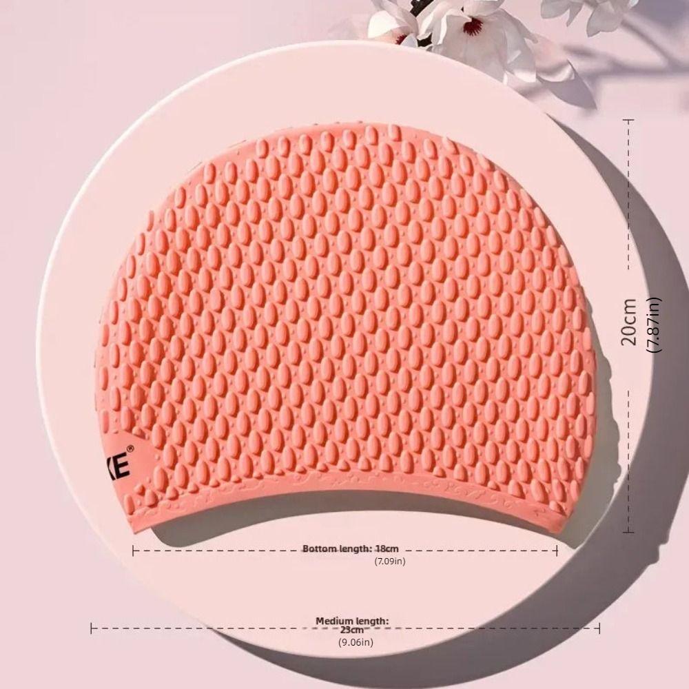 Быстросохнущая силиконовая шапочка для плавания однотонная шапочка для плавания детская шапочка для плавания бассейн