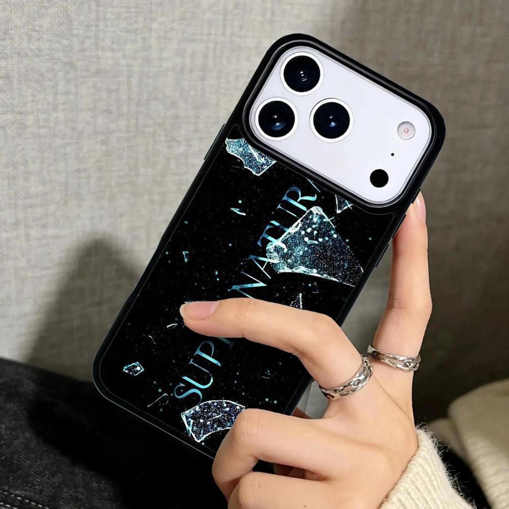 Capa Case for iPhone 17 Air 16 Pro Max 15 Plus 11 13 Mini 14 12 Back Phone Cover Supernatural Symbol soft