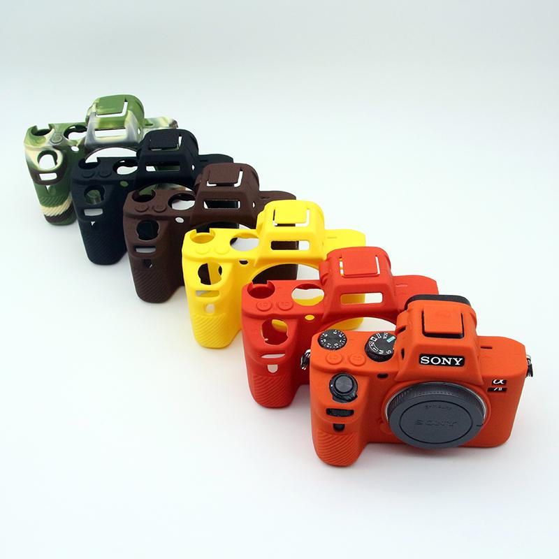 Силиконовый защитный чехол для беззеркальной камеры Sony Alpha a72 a7r2 a7s2 A7 II A7II A7RII A7R Mark 2 ILCE-7M2