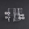 Aquarium Inflow Outflow Tube Holder Acrylic Mount Aquarium Fixing Tubing Clamp