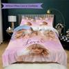 Taylor Swift Prints bedding, duvet cover and pillowcases, birthday gift (1 duvet cover + 2 pillowcases, pillow insert not included)JM002