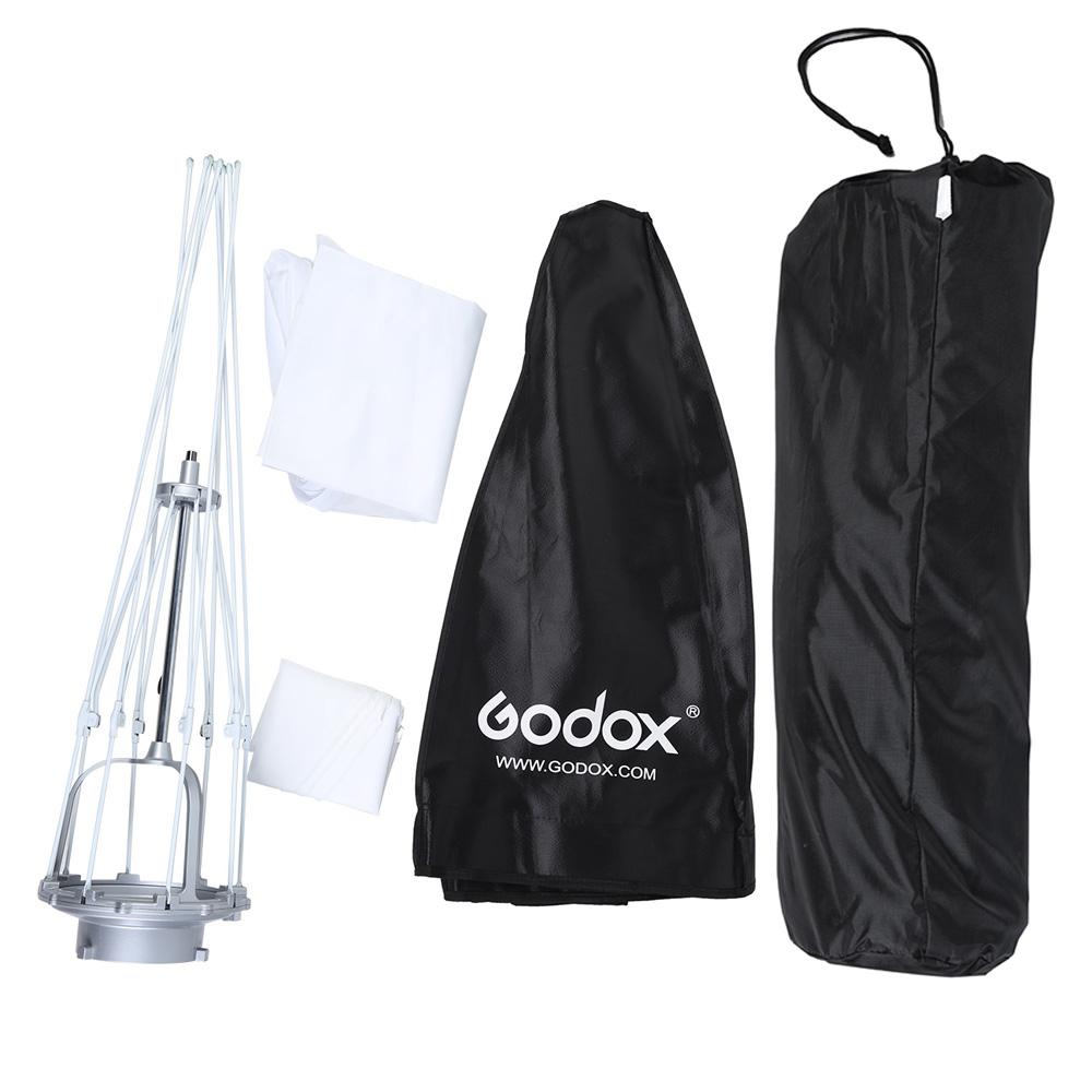 Портативный восьмиугольный софтбокс-зонтик SB-UE 80 см / 31,5 дюйма с креплением Bowens для вспышки Speedlite