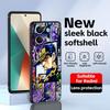 ГОРЯЧИЙ JOJO Steel Ball Run Чехол для телефона Для Redmi Note 14 13 12 11 Pro Plus S 5G 14C A3 Мягкий черный чехол для телефона