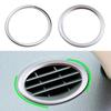 2 шт., наклейка на переднюю крышку автомобиля, крышка вентиляционного отверстия переменного тока для Honda Vezel HRV HR-V 2014-2022