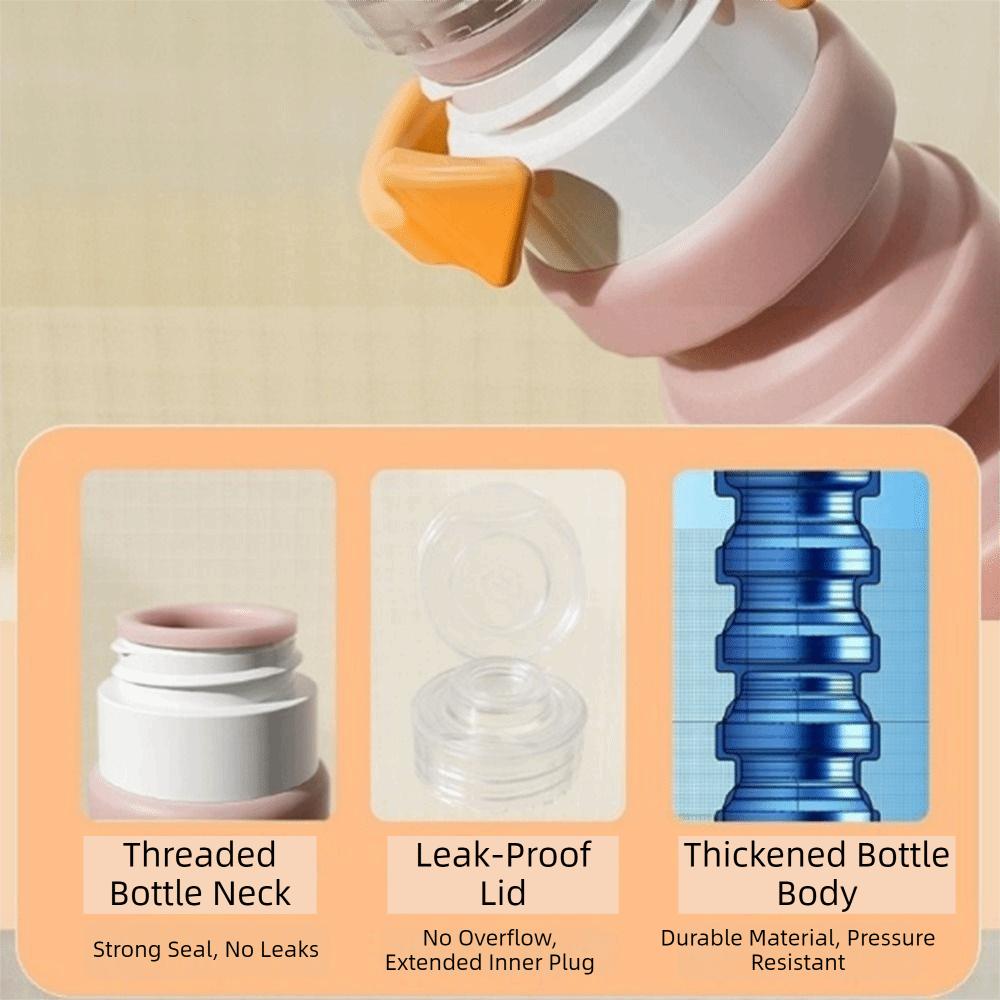 Silicone Travel Sub-bottling Leak-proof Squeeze Bottle Portable Double-Head Travel Bottle Travel
