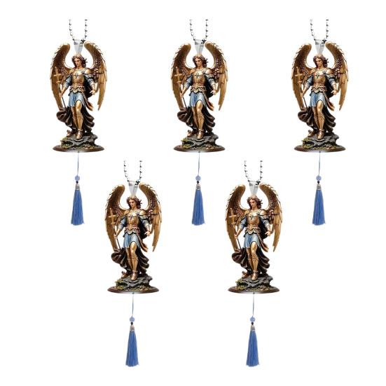 Юшэн Автомобильный Ангел Украшение Акриловый Плоский Подвесной Декор со Шнурком Многоразовый Праздничный Подвес для Зеркала Заднего Вида Окна Стены Дерева Подарок Украшение