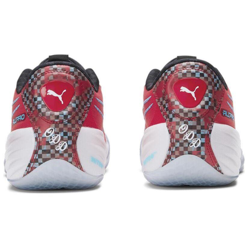 Scoot Henderson x Puma All-Pro Nitro O.D.D. Кроссовки Mindset Men Red For-All-Time-Red Bright-Aqua 379300-01