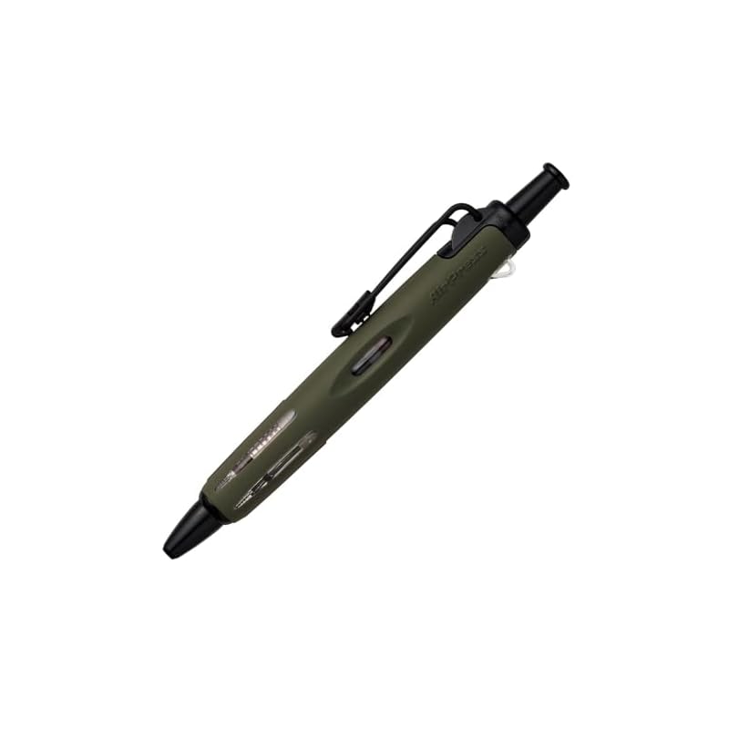 Нажимная шариковая ручка Tombow AirPress 0,7 мм на масляной основе, Хаки, 1 шт., BC-APN62
