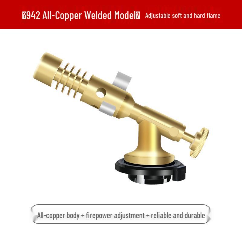 Портативная высокотемпературная ручная газовая горелка: Многофункциональная газовая горелка для выпечки и сварки