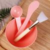 4PCS Face Mask Mixing Bowl Set DIY Facemask Mixing Tool with Silicone Facial Mask Bowl Makeup Brushes Spatula Beauty Skin Care