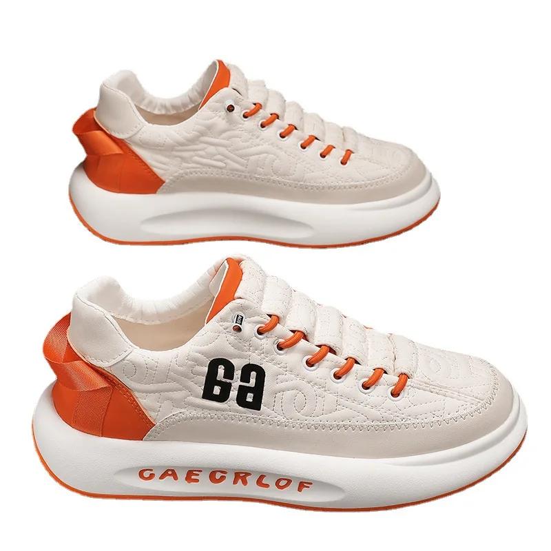 Fashion Men Vulcanized Sneakers Shoes Tennis Sports PU Slip-On Mix Color Winter Fur Skateboarding Walking Shoes Casual Shoe For Male2024