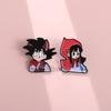 Cartoon Character Playful Brooch Alloy Pin With Colorful Enamel Finish Everyone For