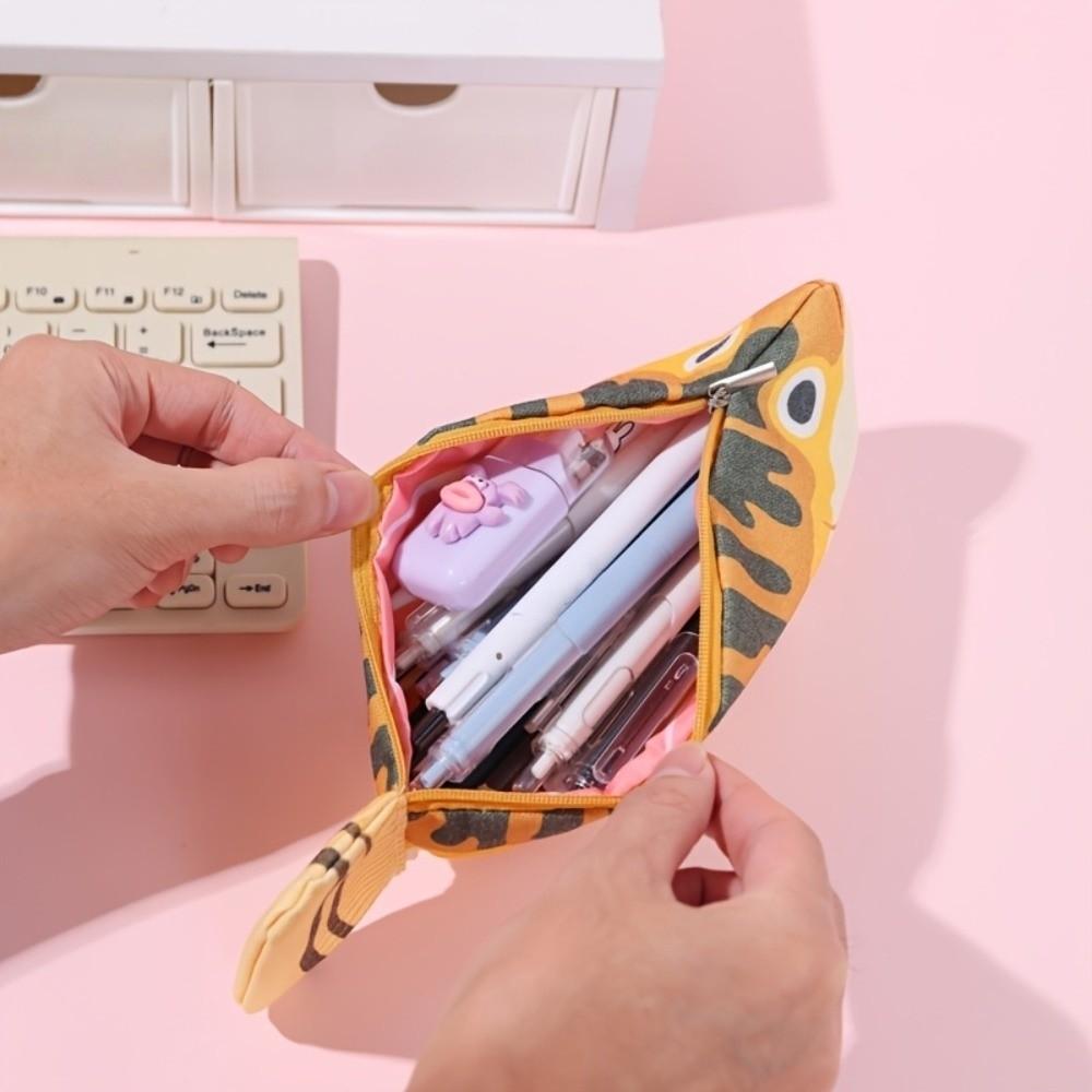 Pufferfish Fish Pencil Case Deep-Sea Fish Marine Organism Pencil Pouch  Office