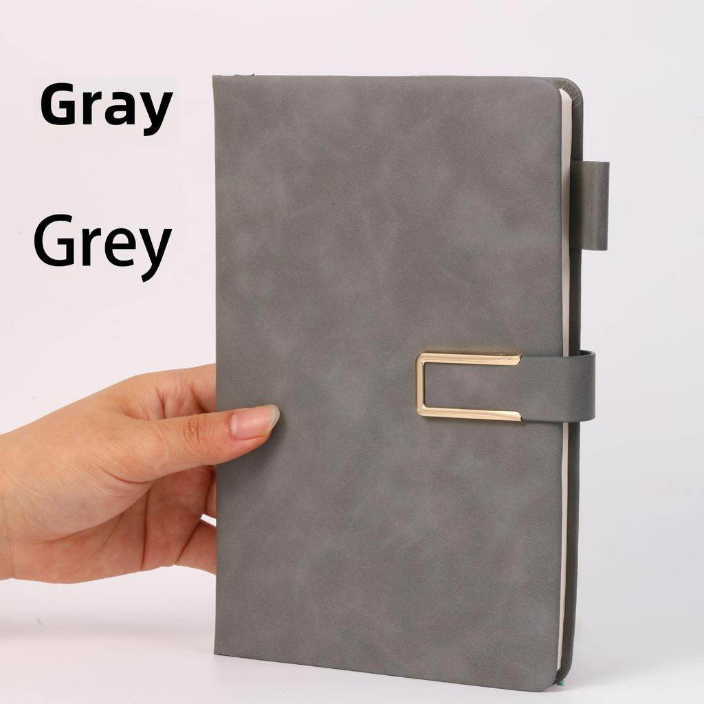 Персонализация офисного блокнота формата А5 с пряжкой-логотипом