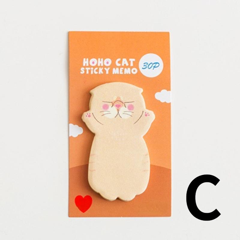1 Pcs Cute Cat Series Sticky Note Student Message Sticker N Times Memo Pad Scrapbooking School Label Stationery