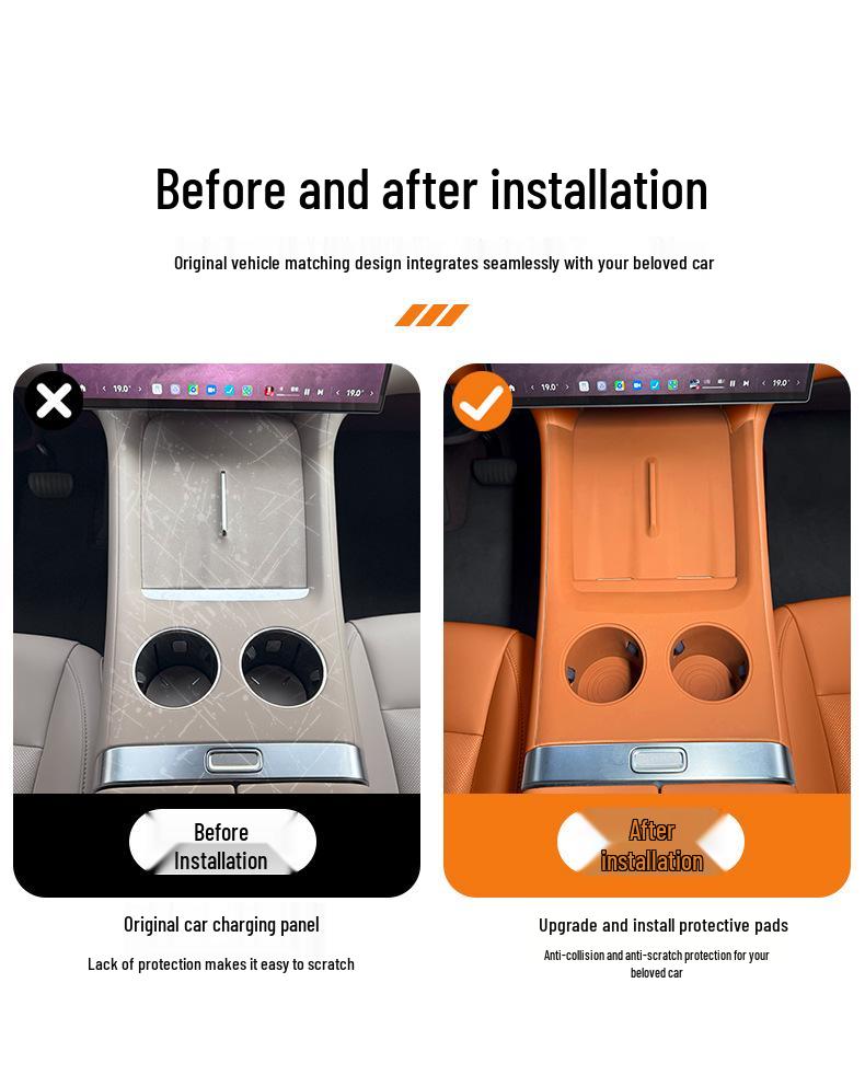 Silicone Mat for Xiaomi YU7: Central Control, Door Panel, Window Lift Handle Protection Pad, Interior Decoration.