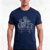 Aircooled Engine Bugbus Stock Tshirt Summer Casual Cotton Tee Oversized Streetwear Tops Vintage Graphic Print 100 Cotton