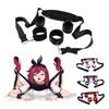Erotic Slave Adult Games Sex Toys For Women Couples Restraints Handcuff Neck Ankle Cuffs For Open Leg BDSM Bondage Sex Products