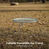 Folding Barbecue Grill Portable Cookware Outdoor for Backpackers