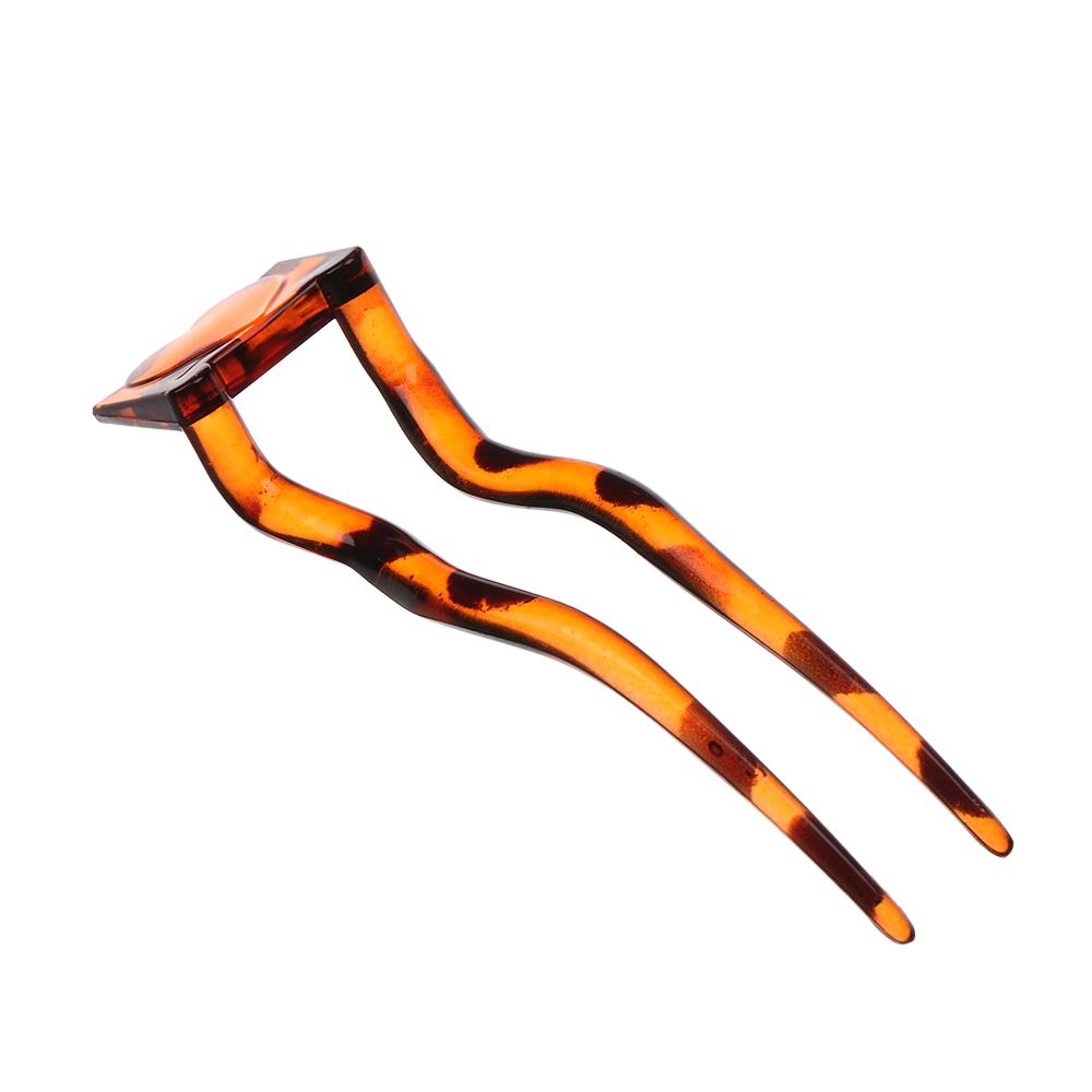 U Shaped Hairpin French Style Hair Stick Shell Hair Pin Metal Hair Pin Fork Sticks Pins for Women Girls Hair Styling Accessories