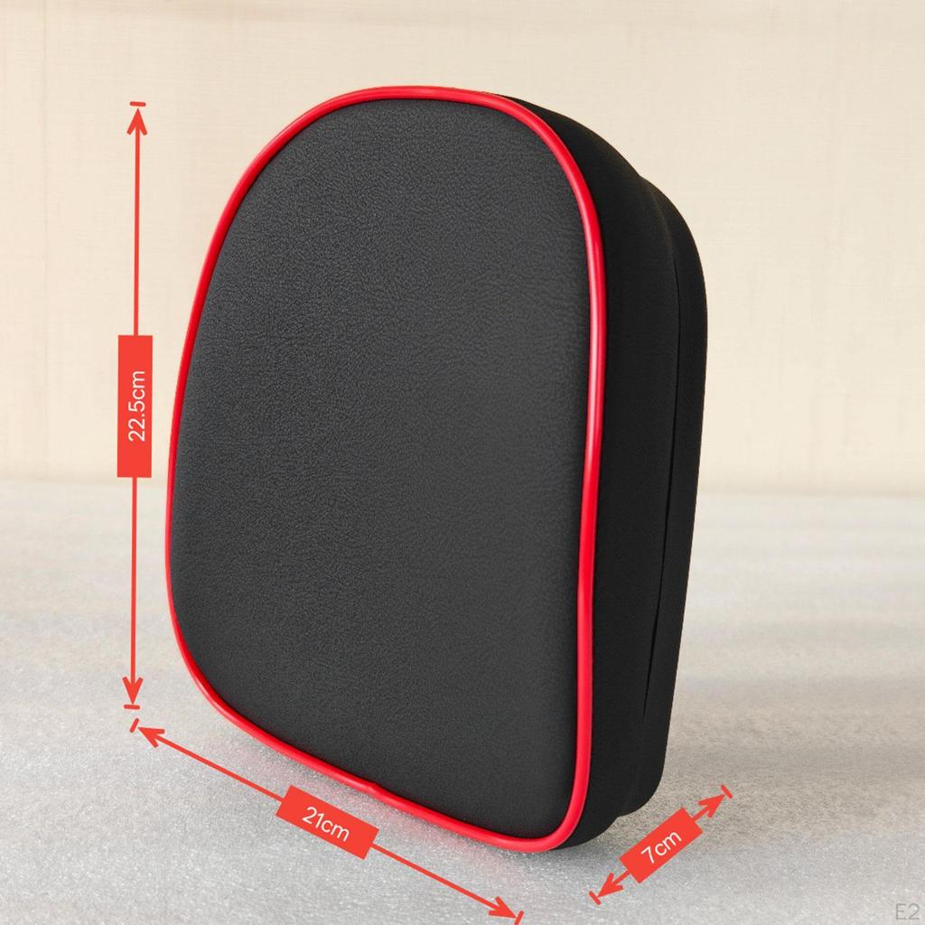 Спинка для квадроцикла с монтажным кронштейном, амортизацией, прочной железной рамой, портативная, горная, из ПУ-кожи