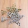 New Pentagram Christmas Tree Top Star Crafts Party Decoration Christmas Tree Decorations New Year Family Christmas Decorations