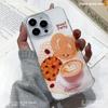New Cappuccino Is Suitable for Apple 16 Niche High End IPhone 15 Mobile Phone Case 14 Protective Case 13 Anti Fall 12