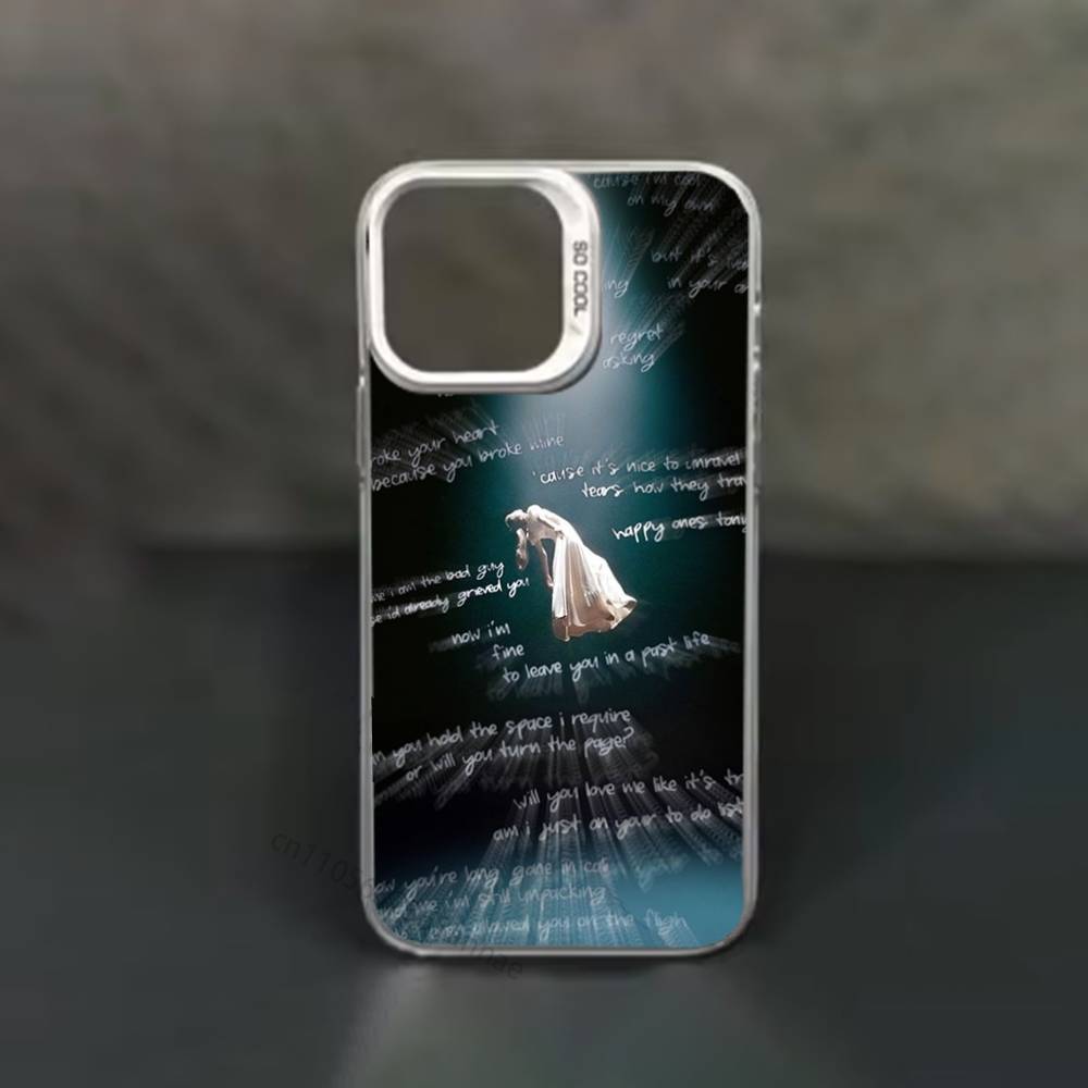 Впереди более светлые дни Чехол для телефона A-Ariana Для iPhone 17,16,15,14,13,12,11,Pro,Max,Plus,Mini,X,XS,XR,8,S,SE Мягкий черный чехол