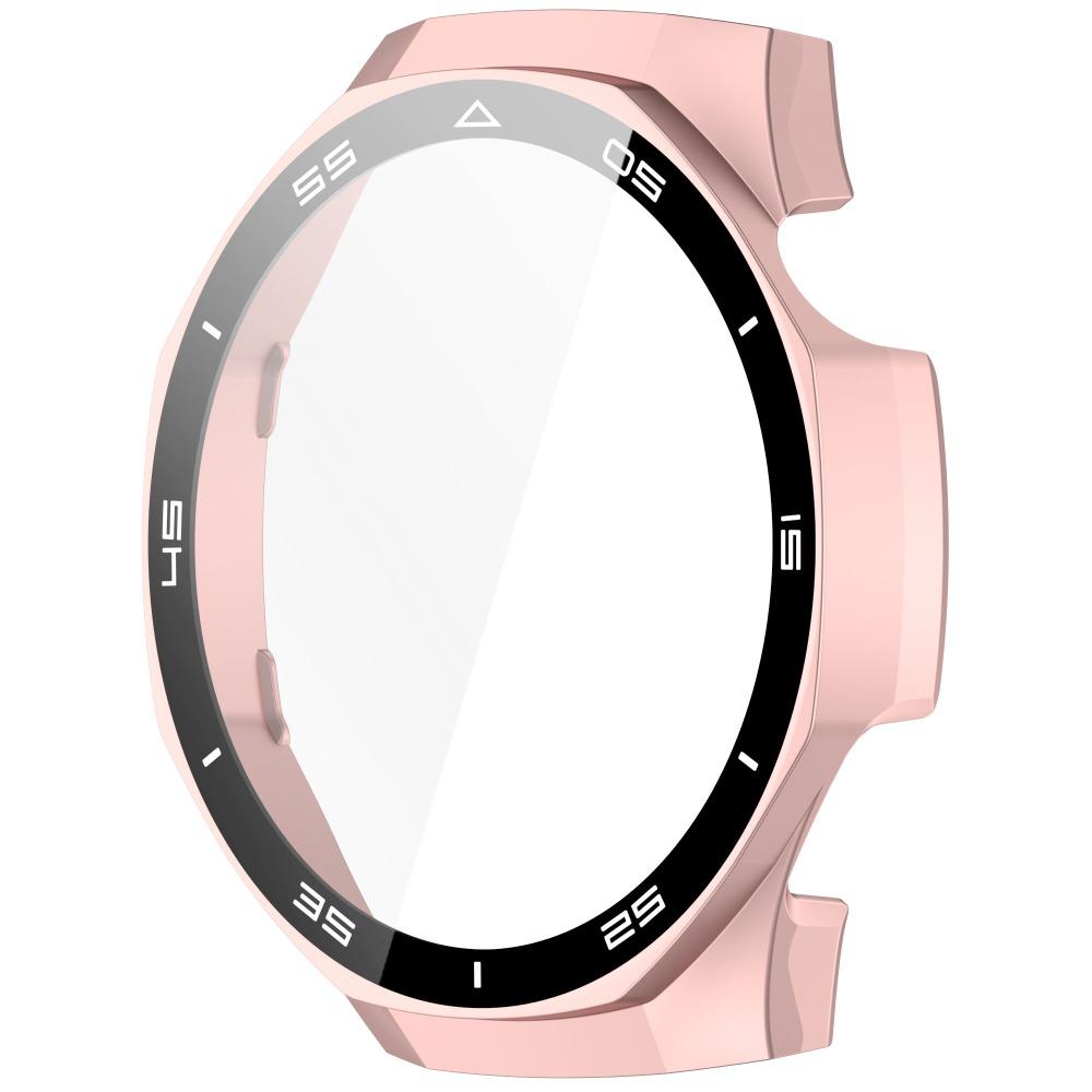 Tempered PC Protective Case Anti-Scratch Smart Watch Screen Protector with Scale Accessories for Watch GT 5 Pro 46MM