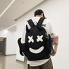 Рюкзак Ghost большой емкости Хип-хоп Уличный Кампусный стиль Школьная сумка Рюкзак для ученика средней школы Пара